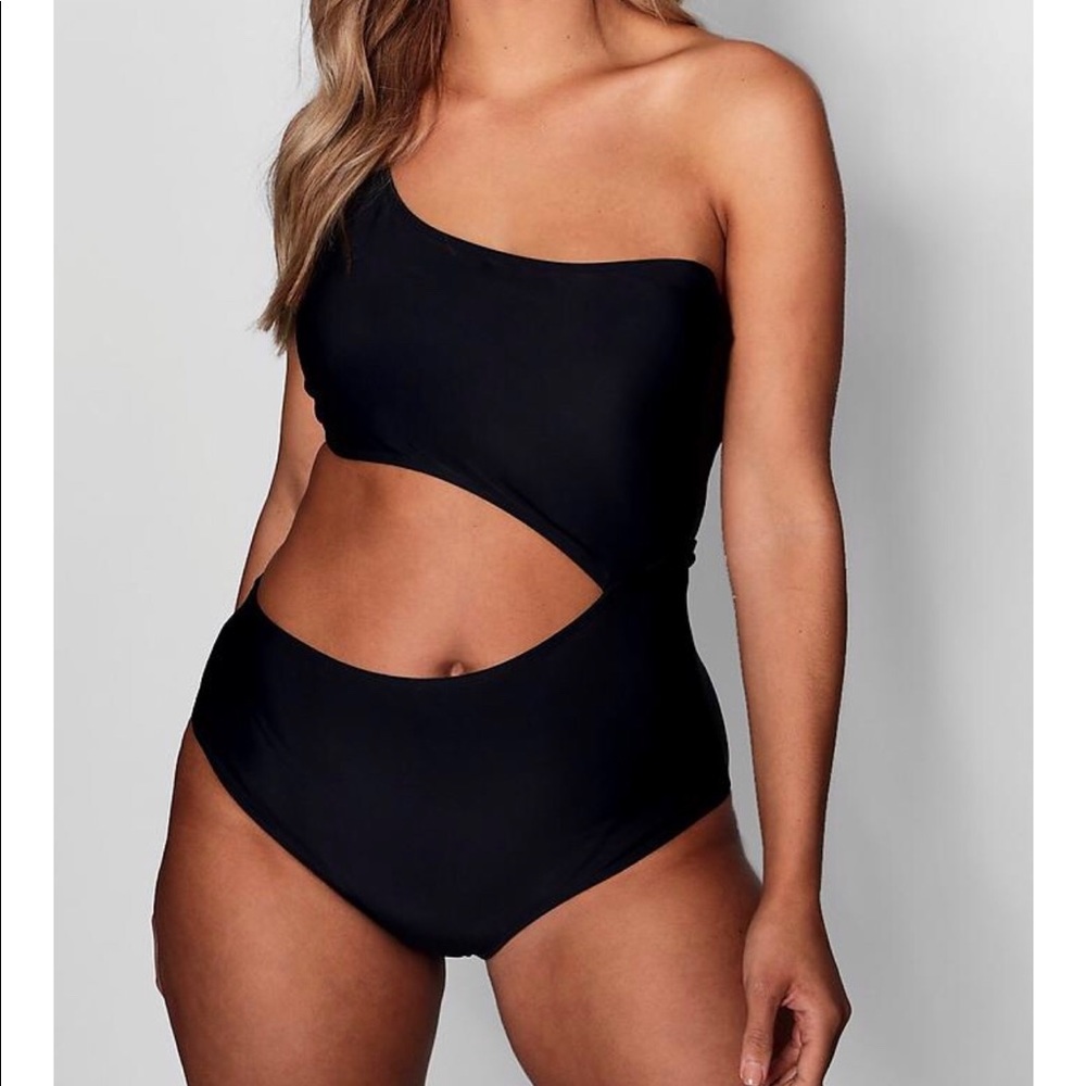 New black swimsuit.